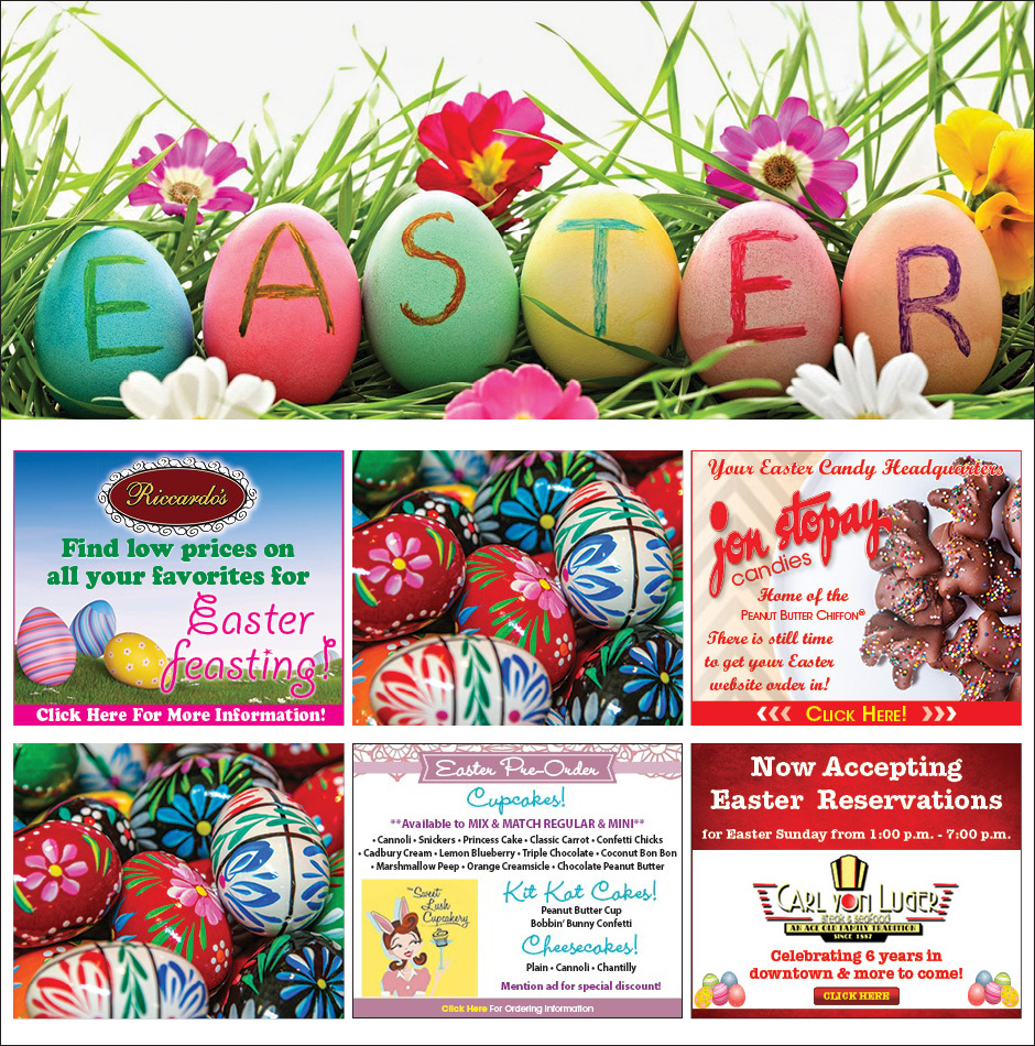 Easter Specials Times Shamrock Events