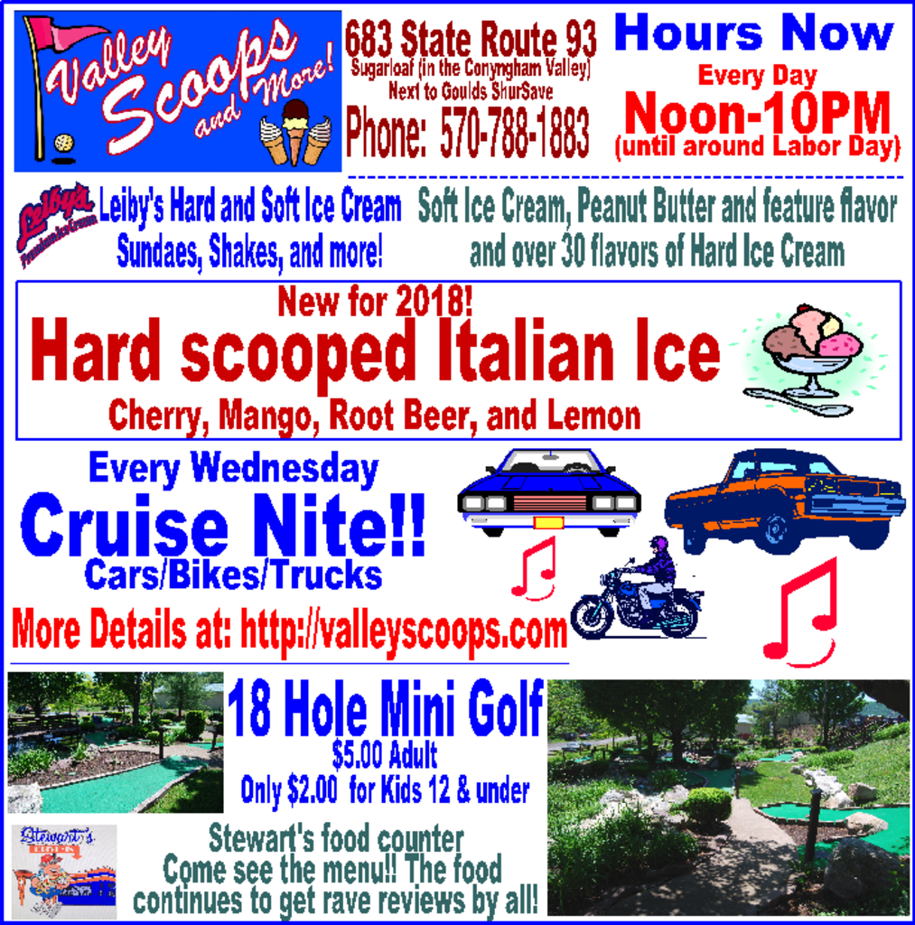 thumbnail of valley scoops landing page for July 382225100
