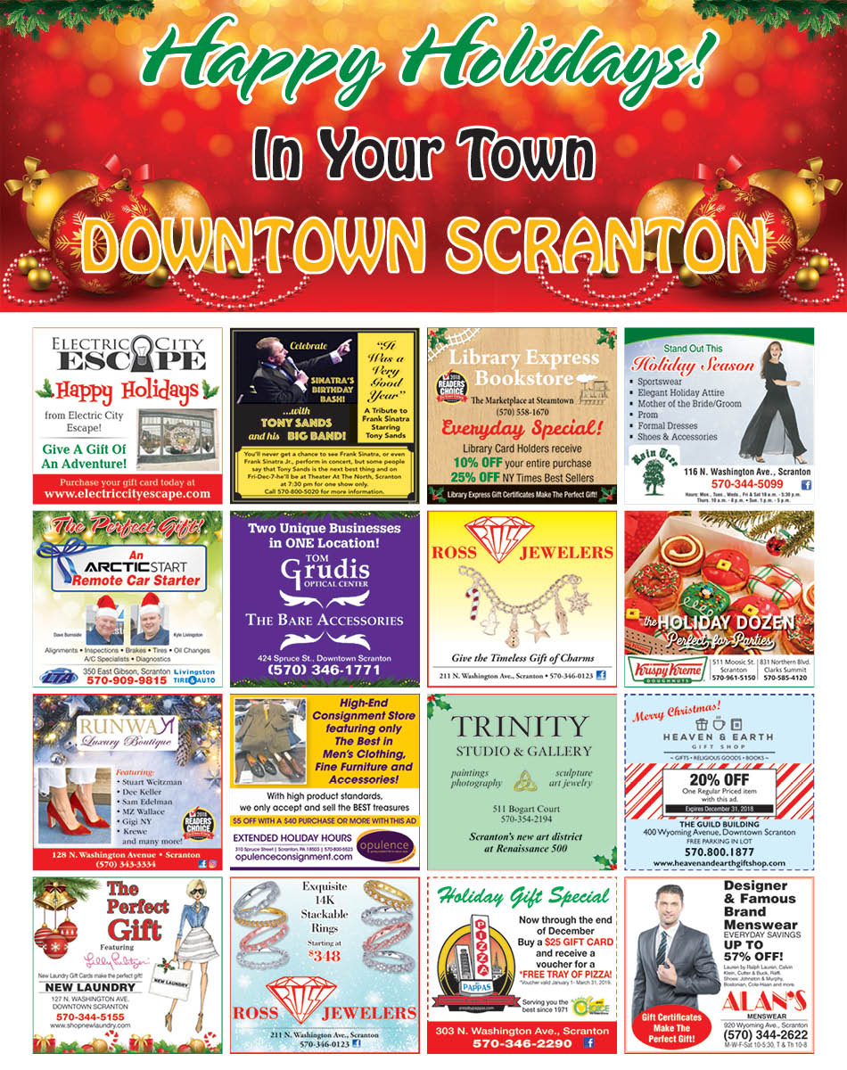 Holiday’s Downtown Scranton 2018 Times Shamrock Events